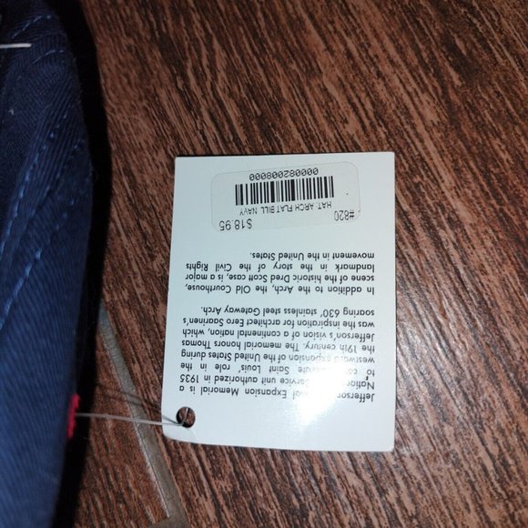 ARCH Jefferson National Expansion Memorial Cap Hat Adjustable Baseball Adult - Picture 6 of 8